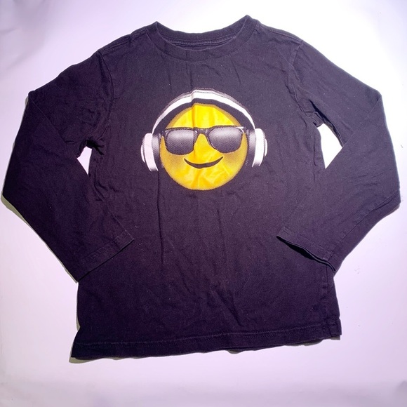 Children’s Place | Long Sleeve cool Emoji Tee Boy - Picture 2 of 10